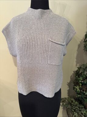 Free People Beach Mock Neck Summer Sweater